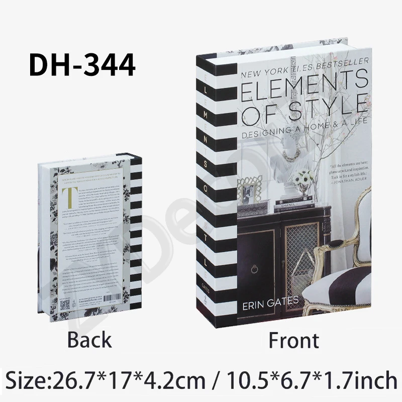 Поддельная книга кафе стол гостиная домашний декор предметы интерьера