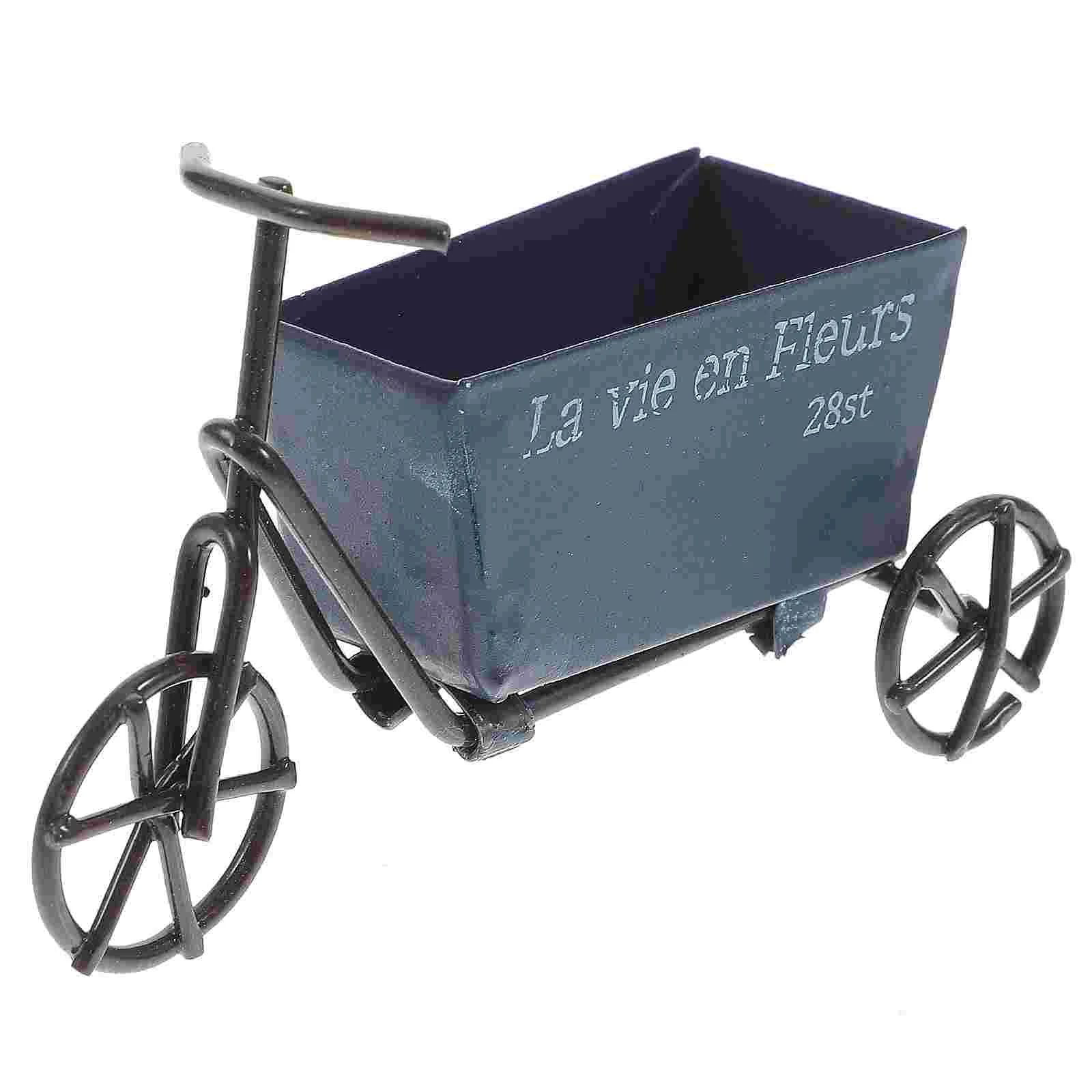 

Planter Flower Pot Stand Tricycle Box Bike Wood Wheelbarrow Succulent Metal Outdoor Mini Bonsai Standing Vintage Planters Holder
