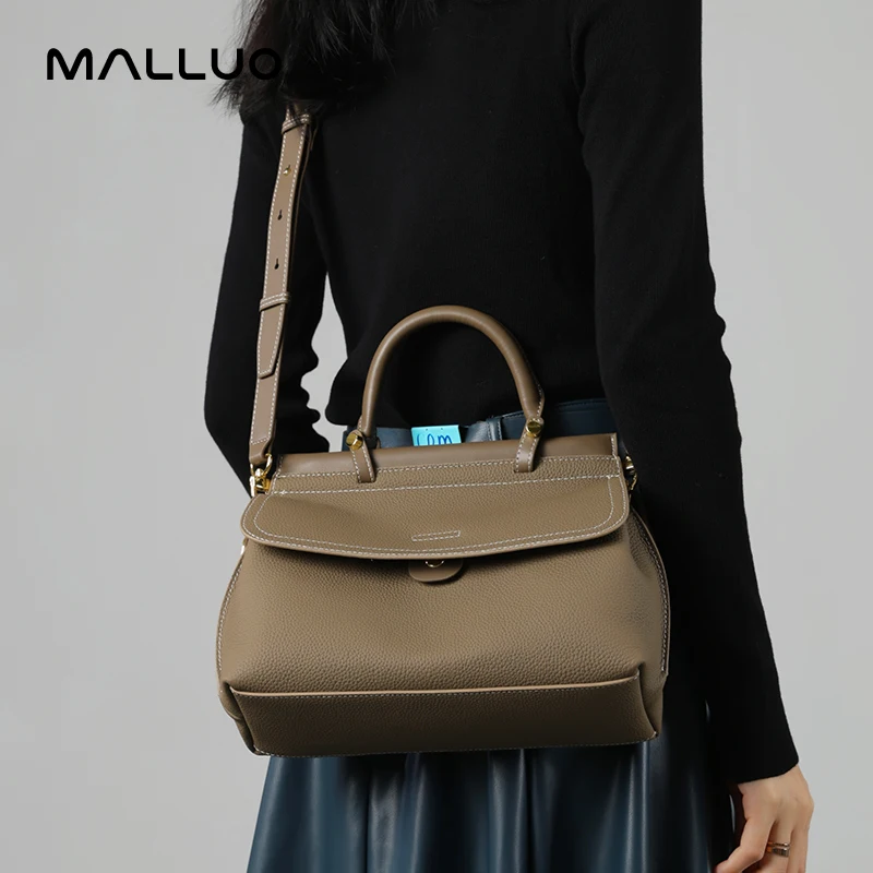 Повседневная сумка через плечо из воловьей кожи для женщин дорожная сумочка