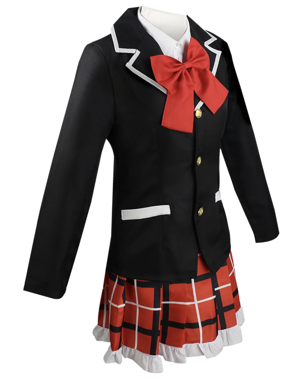 Аниме Love Chunibyo Other Delusions Takanashi Rikka Dekomori Sanae Косплей Костюм