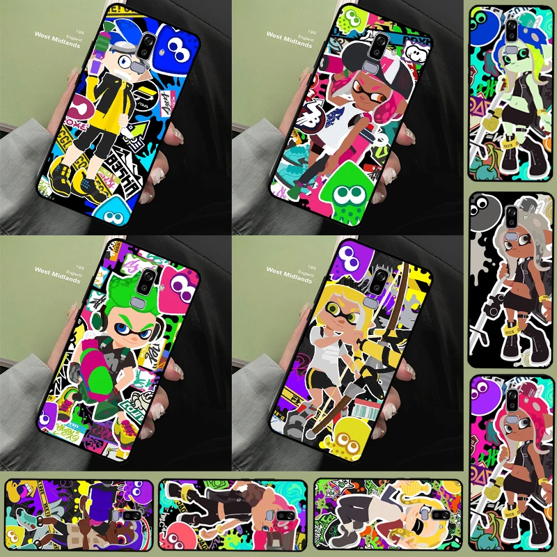 Game Splatoon Case For Samsung Galaxy A3 A5 J1 J3 J5 J7 2016 2017 J4 J6 A6 A8 Plus A7 A9 J8 2018 Cover