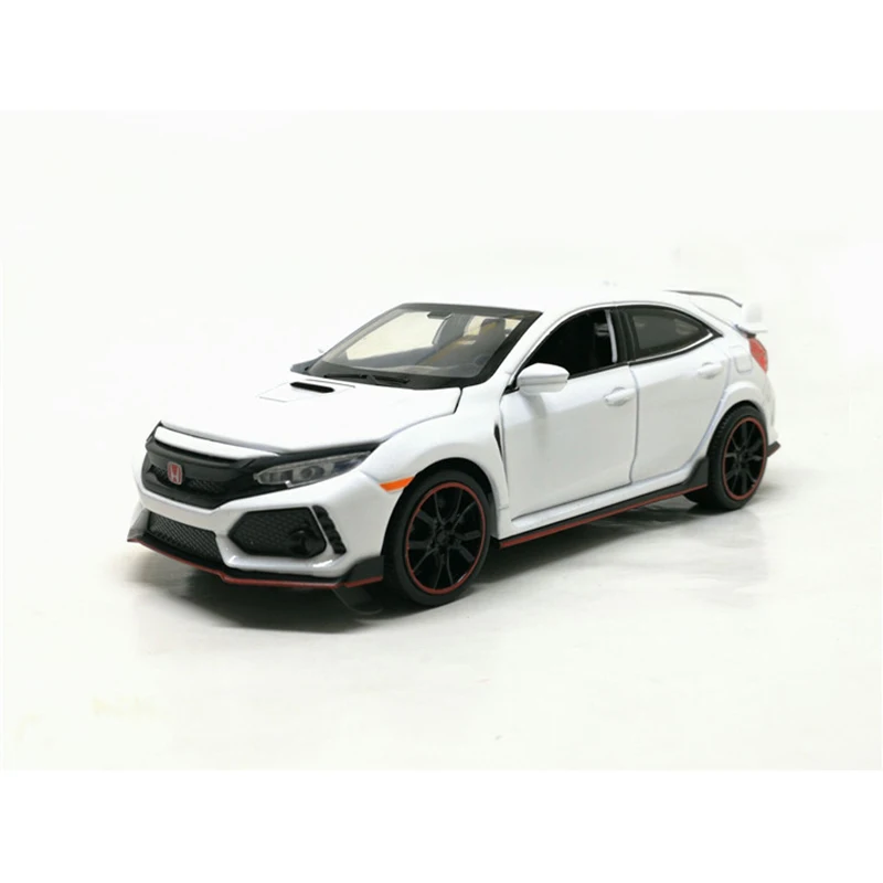 1:32 HONDA CIVIC TYPE-R Diecast &amp Toy Транспорт металлическая модель автомобиля со звуком