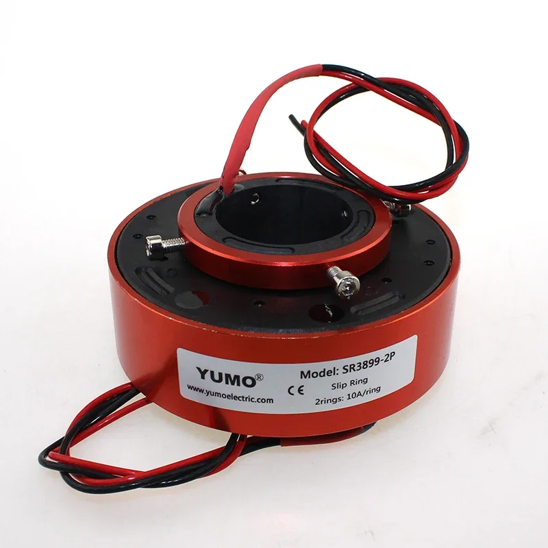 Yumo SR3899-2P отверстие 38 мм 2 провода вращающееся скользящее кольцо через