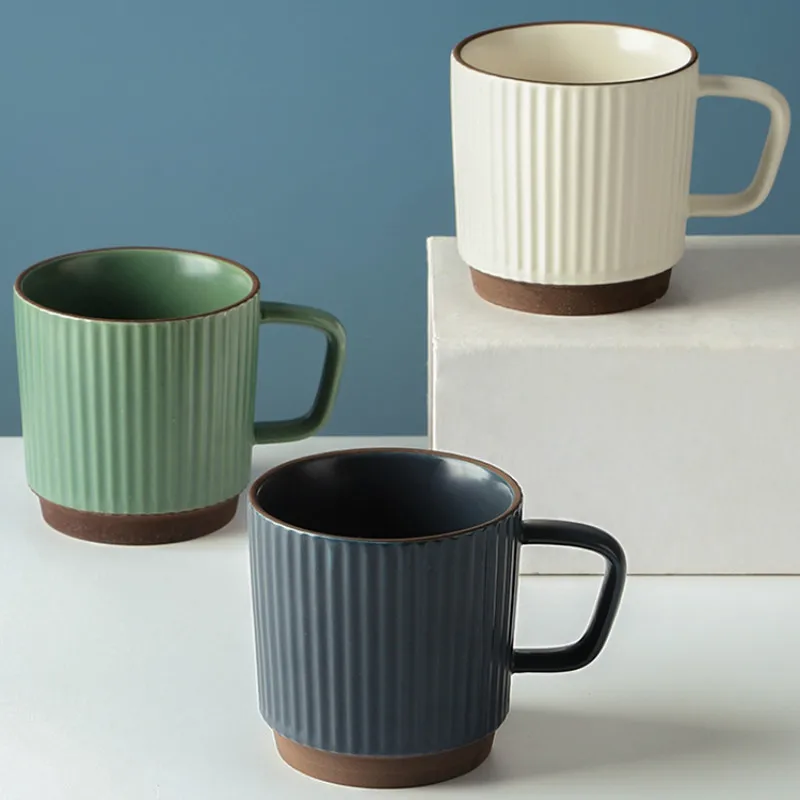 

250 мл японская Ретро кружка Бытовая Керамическая чашка креативная кружка для воды кружка для хлопьев чашка для пары кофейная чашка в сканди...