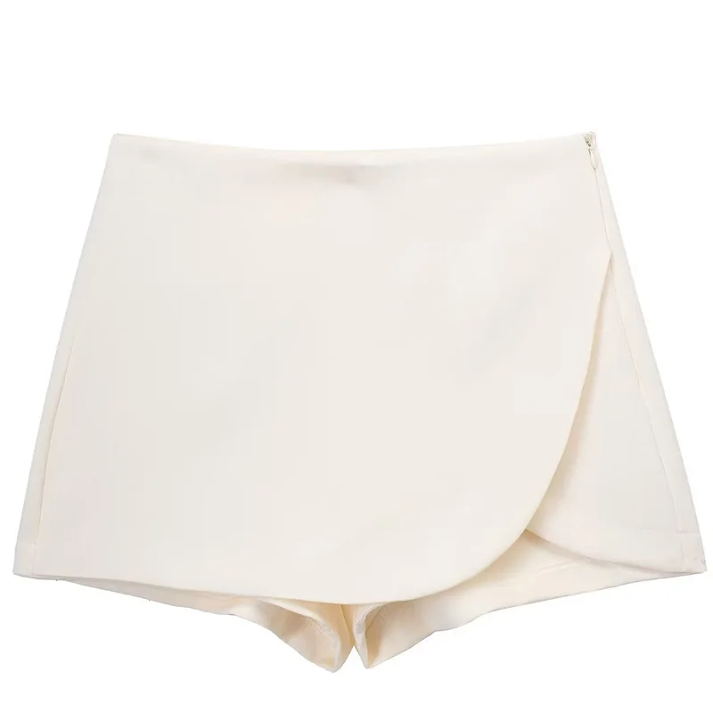 Женские Асимметричные Шорты С Высокой Талией Юбки Летняя Коллекция Сексуальная