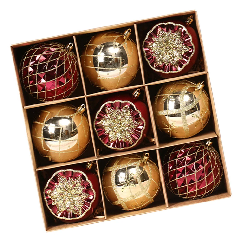 Tis the Season Celebrate с потрясающей упаковкой из девяти красочных декоративных