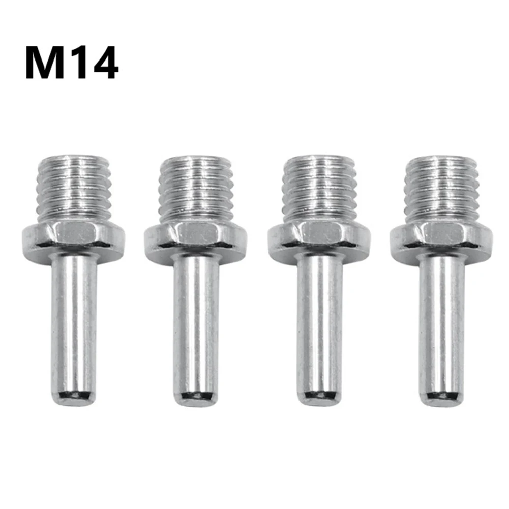 

4Pcs M14 Electric Drill Angle Grinder Connecting Rod Screw 14mm Thread Adapter For Auto Car Polish Wax Foam Sponge Pad Polisher