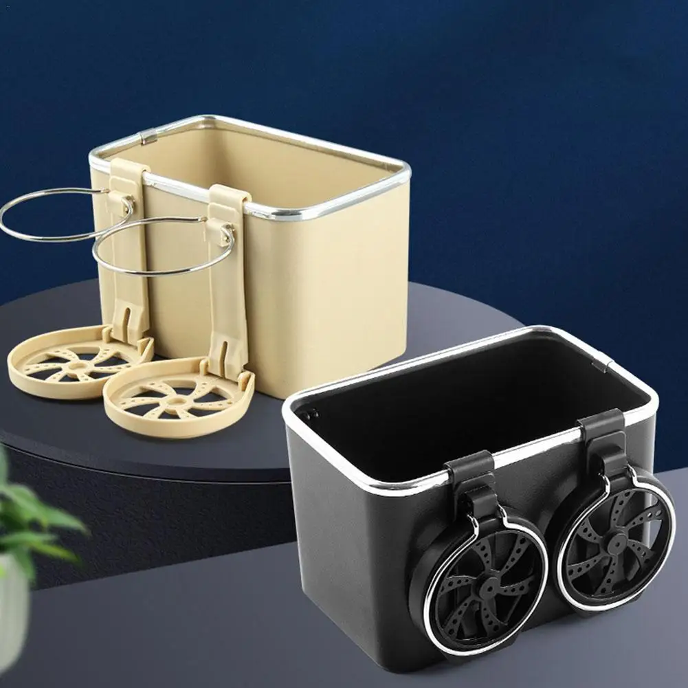

Multi-function Car Storage Box Armrest Organizers Car Interior Stowing Tidying Accessories For Phone Tissue Cup Drink Holder