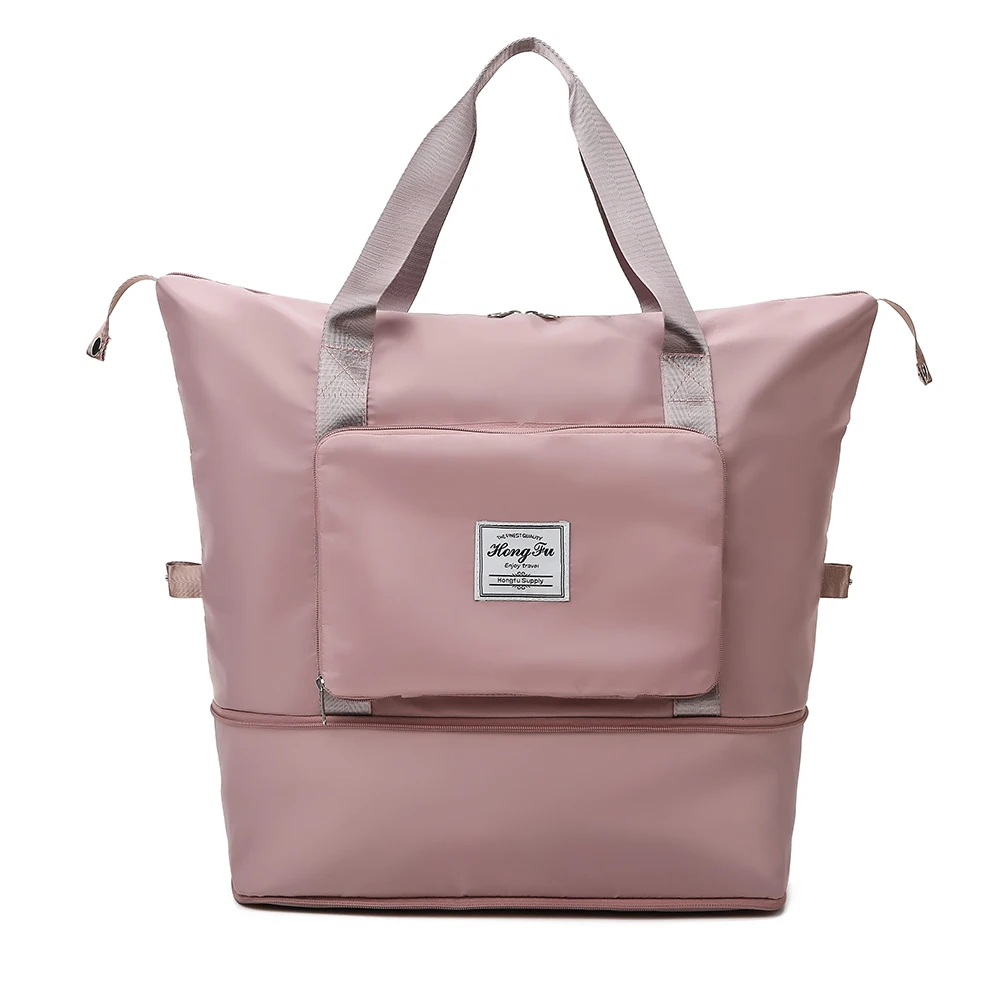 Large Capacity Bag Travel Women Bags Tote Foldable Luggage Shoulder Duffle Storage Waterproof Handbags Yoga Sport Crossbody