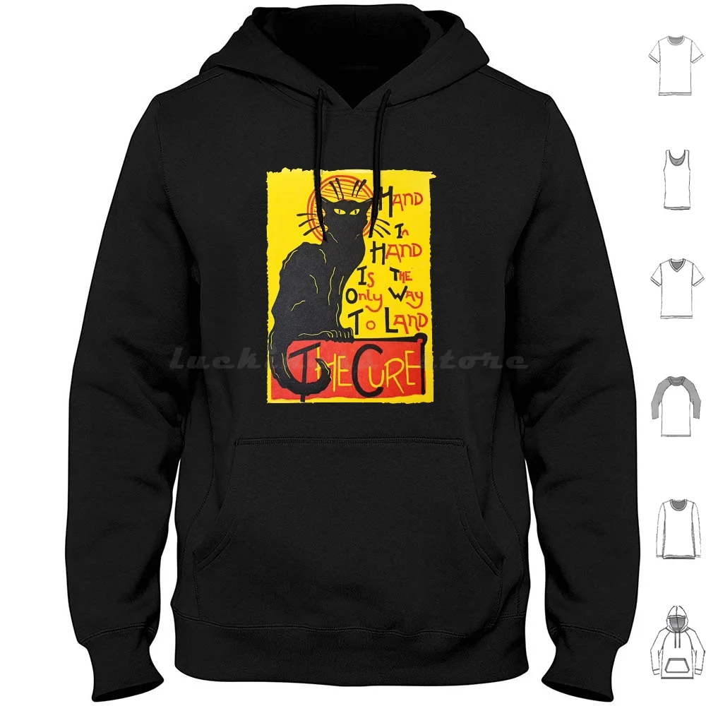 

The Cure Cat Cute Hoodies Long Sleeve The Cure A Forest Robert Smith Cure Goth Indie The Cure Band Robert Smith