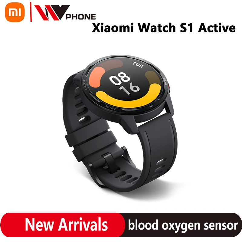 Смарт-часы Xiaomi S1 Active 1 43 дюйма AMOLED 5 АТМ GPS Bluetooth |