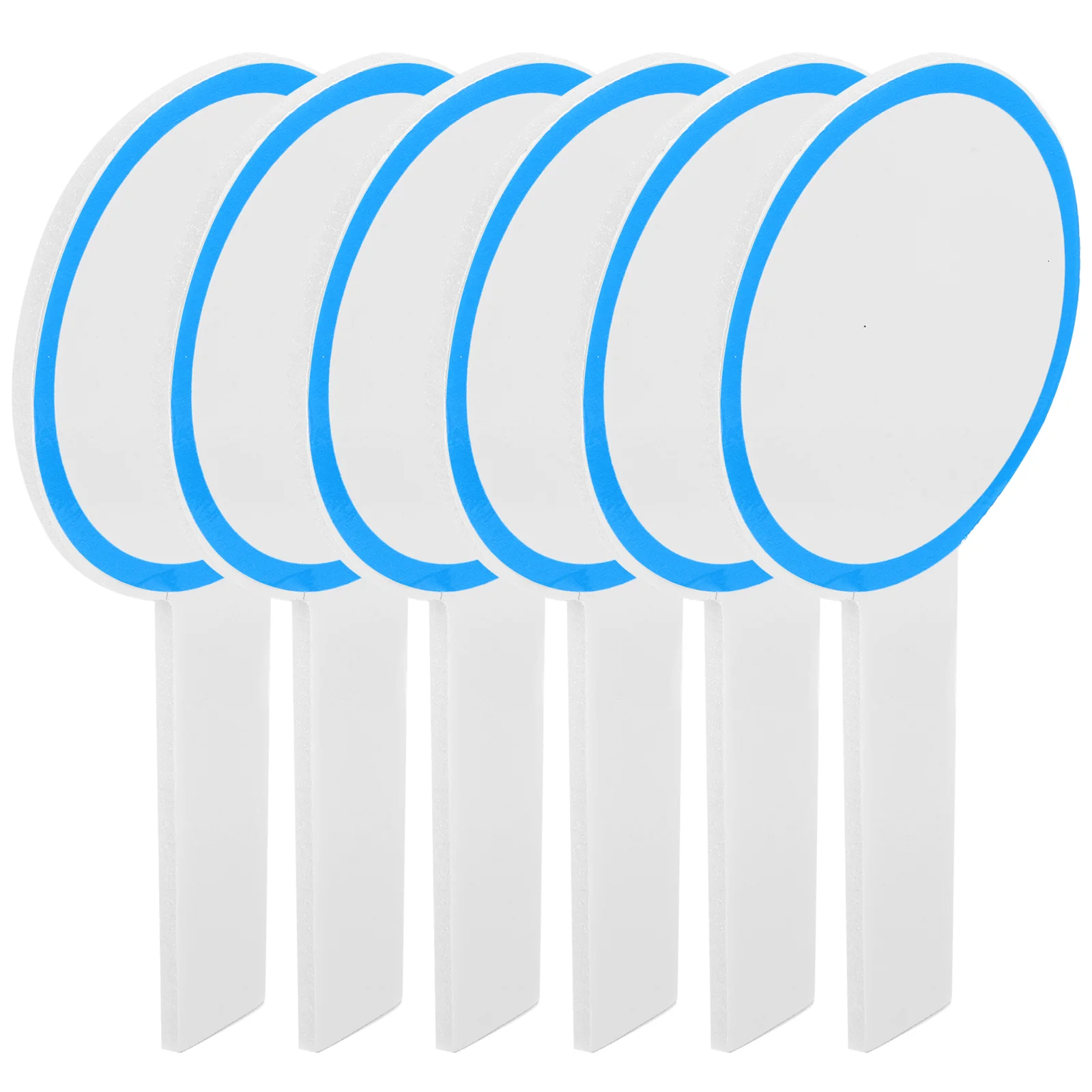 6 шт. пустая ручная доска маленькие доски для сухого стирания с крышкой табло