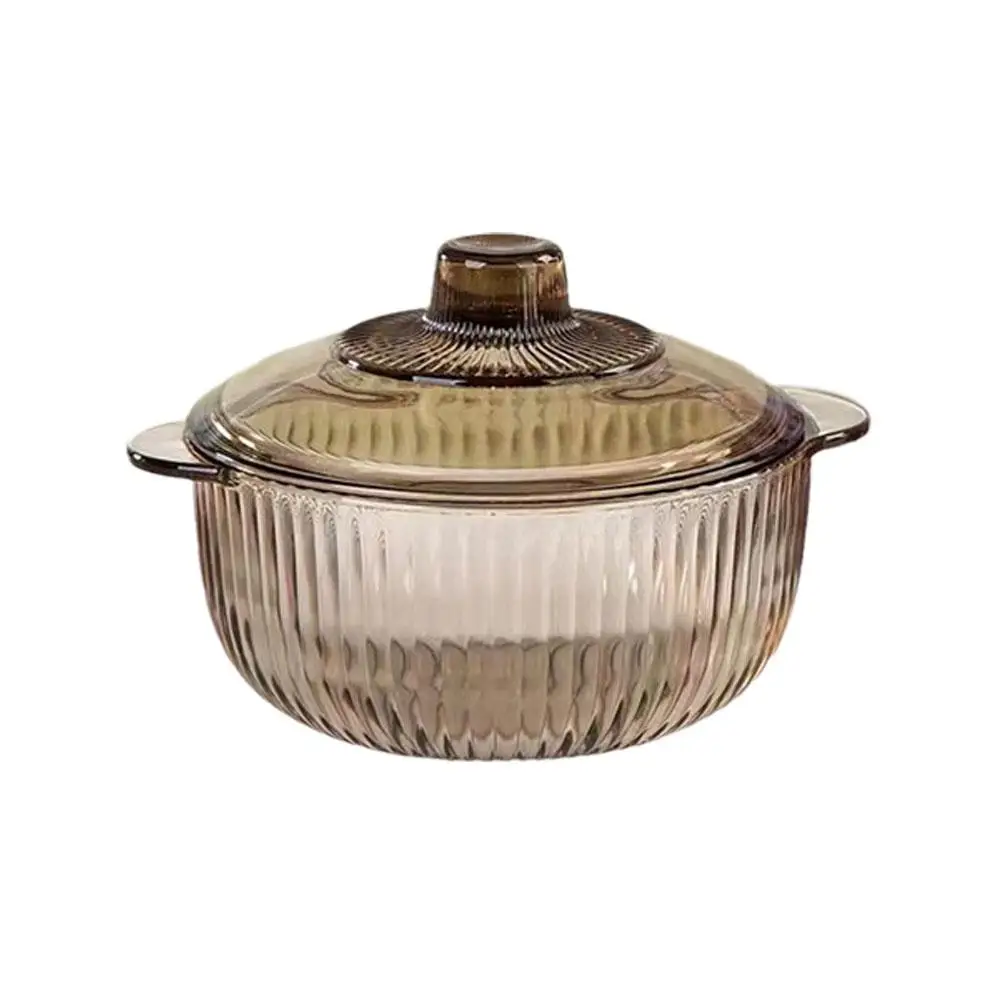 Стакан Amphora с крышкой коричневая вертикальная фотография термостойкий для