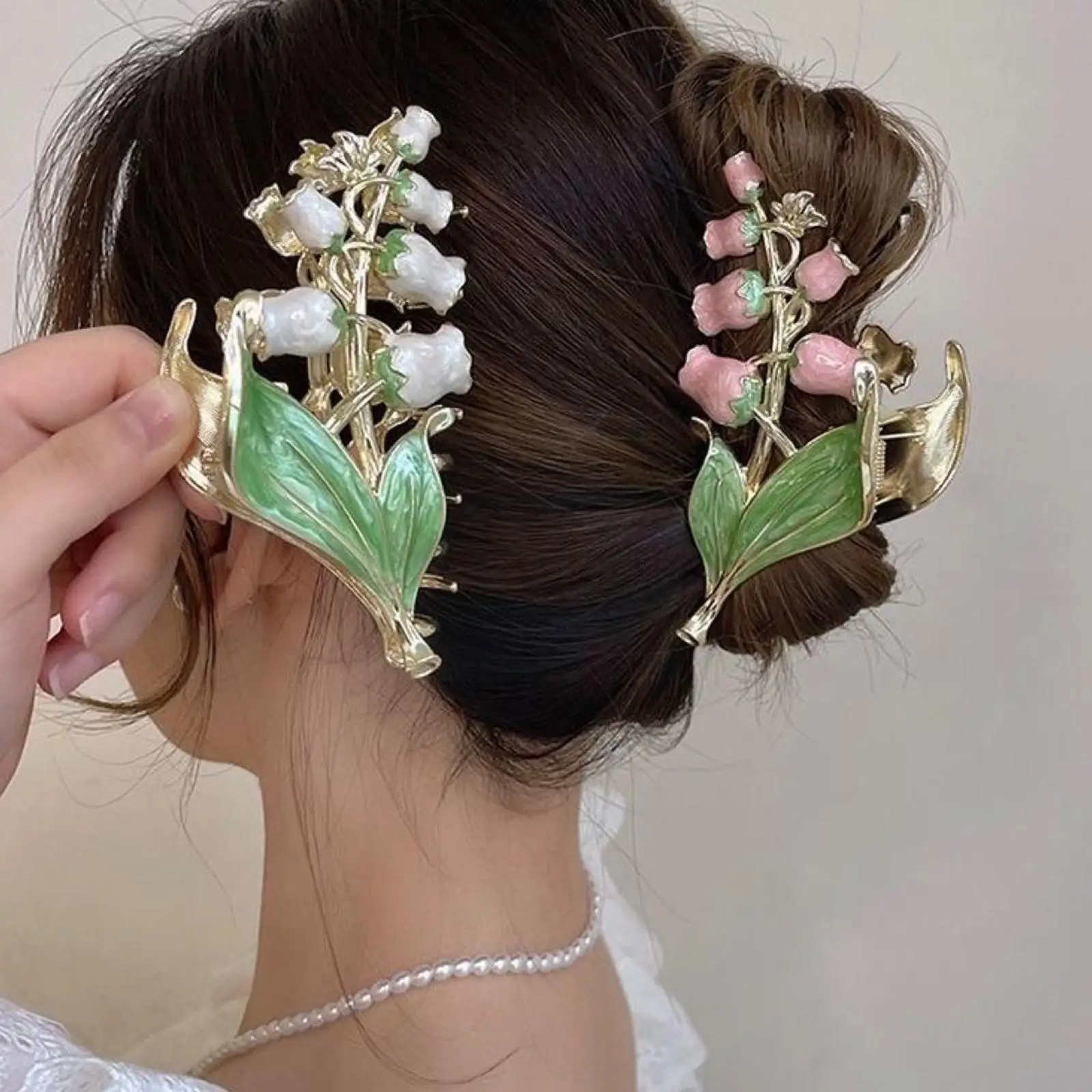 

Женский металлический зажим для волос, элегантный золотистый зажим для волос с цветами, повязка на голову, заколка-Пряжка, головной убор, ак...