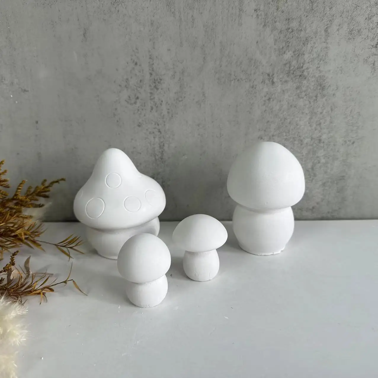 Форма для грибной свечи Грибная ароматическая свеча Molddiy Свеча грибов