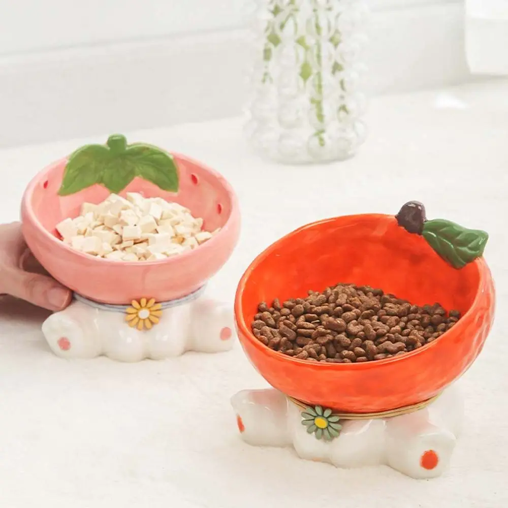 

Vertebra Drinking Eating Feeders Cat Feeder Drinker Pet Feeder Bowl Water Feeder Container Pet Supplies Cat Food Bowl