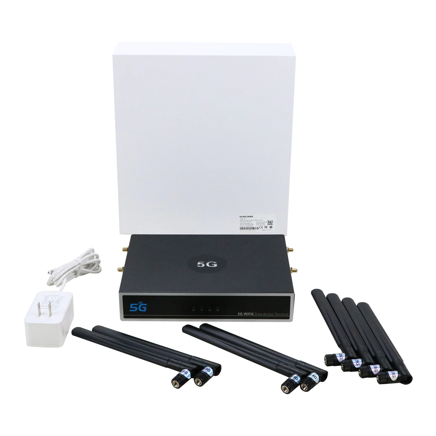 

New Products Smart Dual Band SIM AT TTL QoS Wireless Modem Ethernet with sim card External Antenna WiFi 6 5G Router