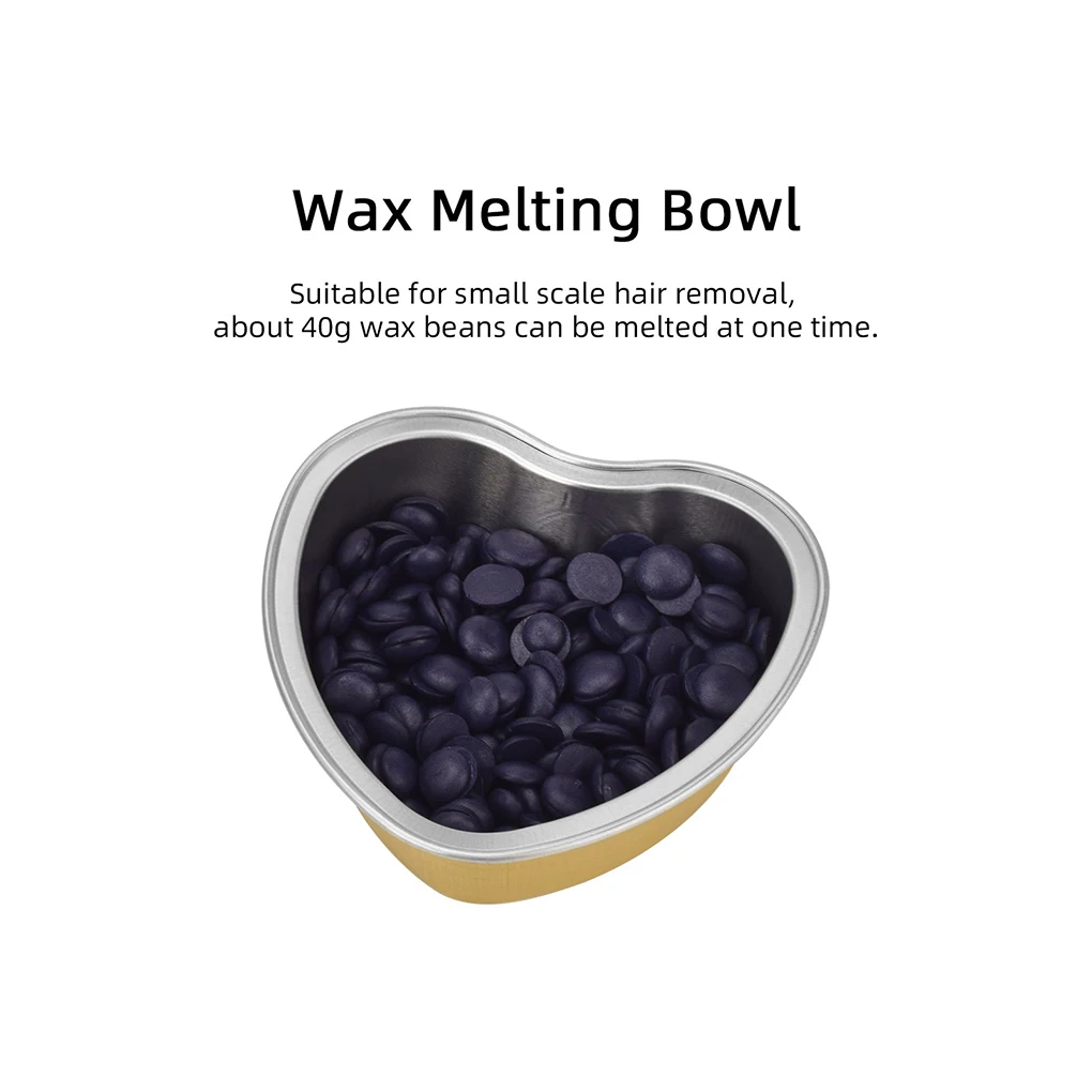 

Gold Wax Lightweight Melting Bowl Bowls Hair Removal Container Moulting