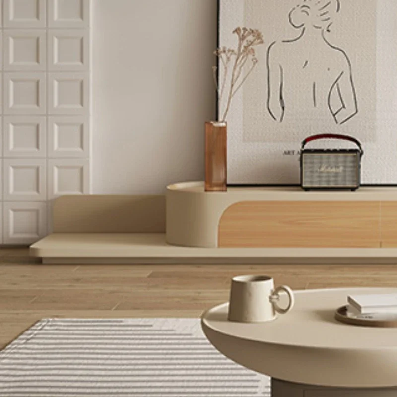 Плавающие полки Подставки для телевизора Современная мебель гостиной Дом