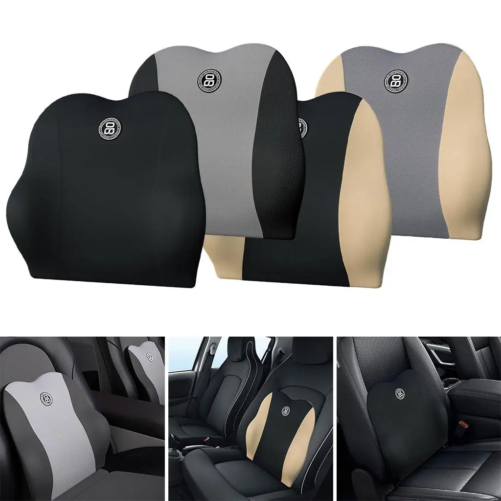 Подушка для поясницы мягкая поясничная опора подходит автомобильных стульев