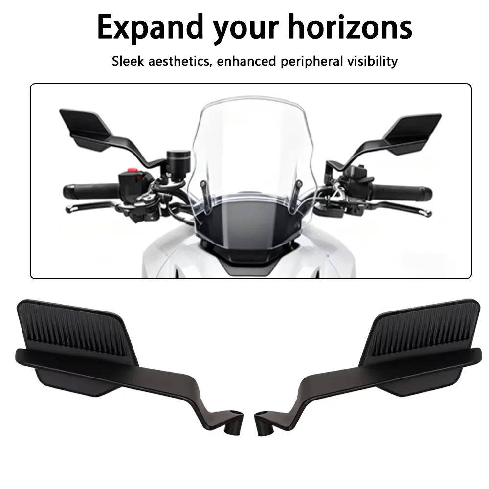 Фото Зеркала заднего вида для мотоциклов Honda CB1000R, CB650R, CB650F, CB500, CB300, CB200X, комплекты зеркал-«крыльев» Stealth Winglets №1