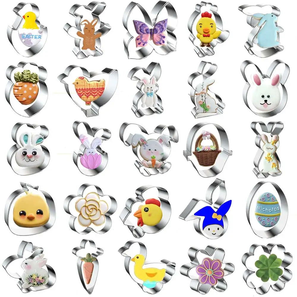 

Cookie Cutters Moulds Aluminum Alloy Cute Animal Shape Biscuit Mold Fondant Pastry Decorating Baking Kitchen Tools accessories