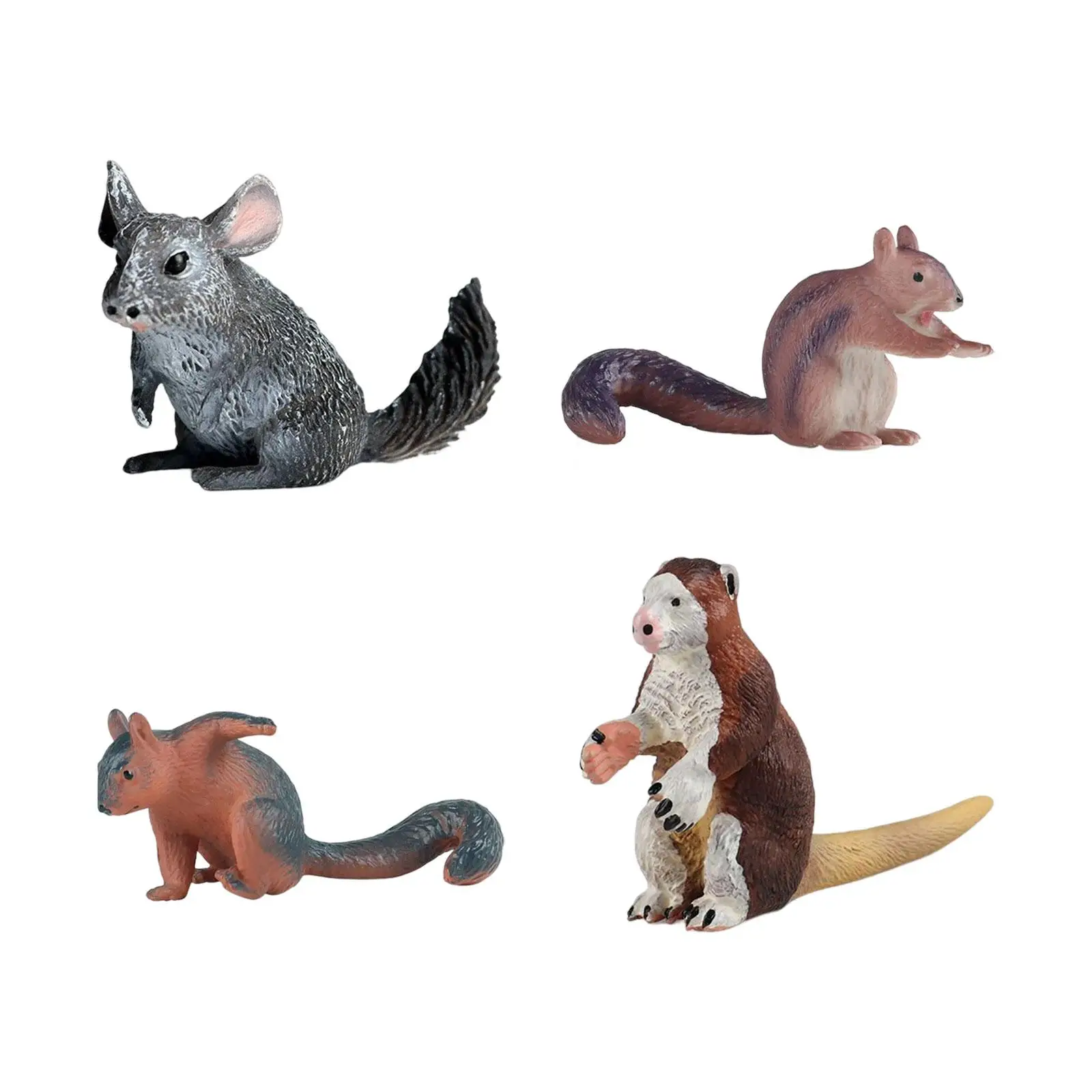 

Simulation Wildlife Animal Figures Miniature for Collections Home Decor Cupcake Toppers