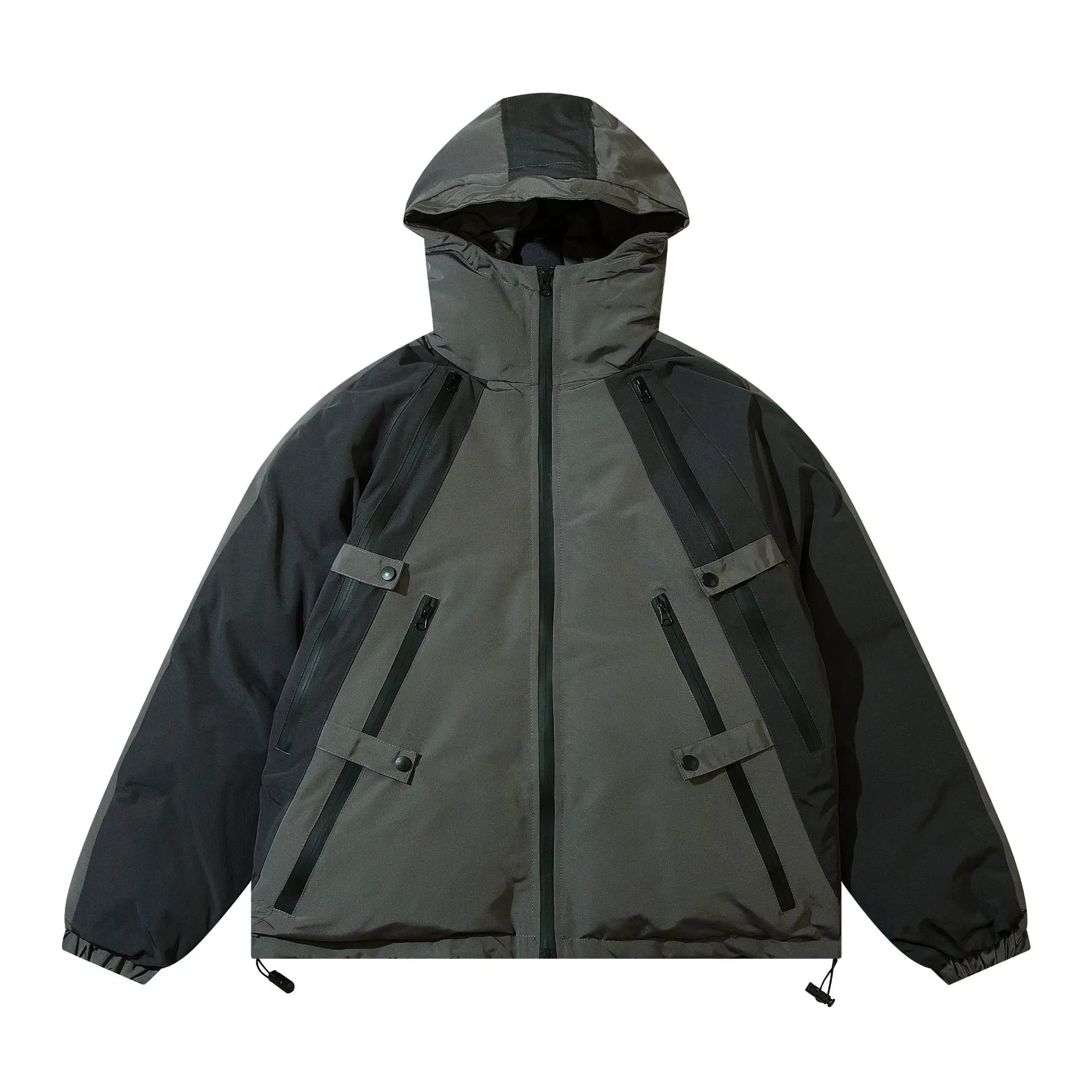 Winter New Fashion Brand Functional Wind Rush Coat Cotton padded clothes New loose design outerwear for men and women 2022