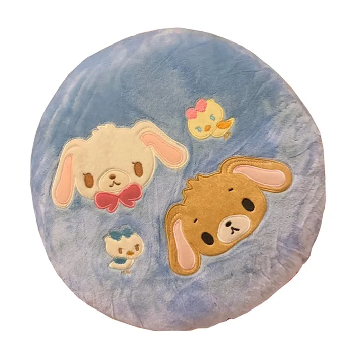 

Плюшевая подушка sugarbunny, украшение для детской комнаты, милые круглые подушки Kawaii, Декор, домашний диван, подарки для девочек