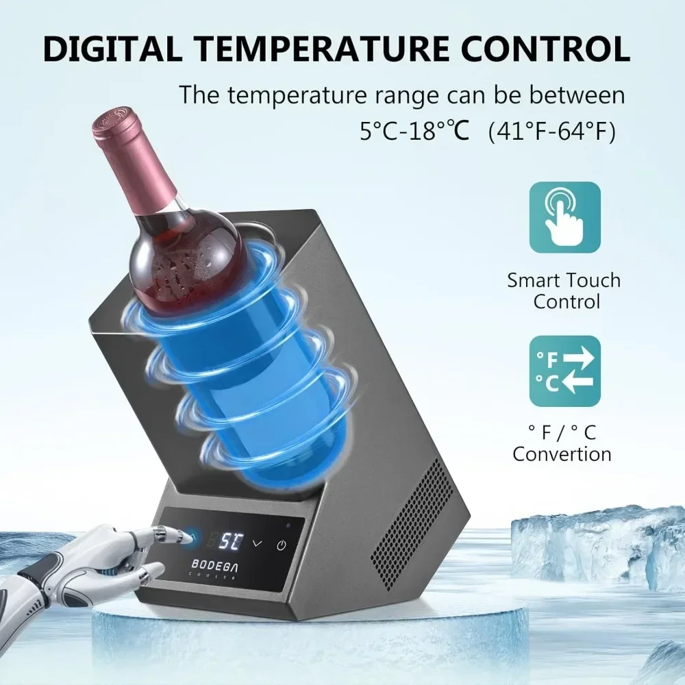 Электрический охладитель вина охлаждение Fsat подходит для большинства отдельных