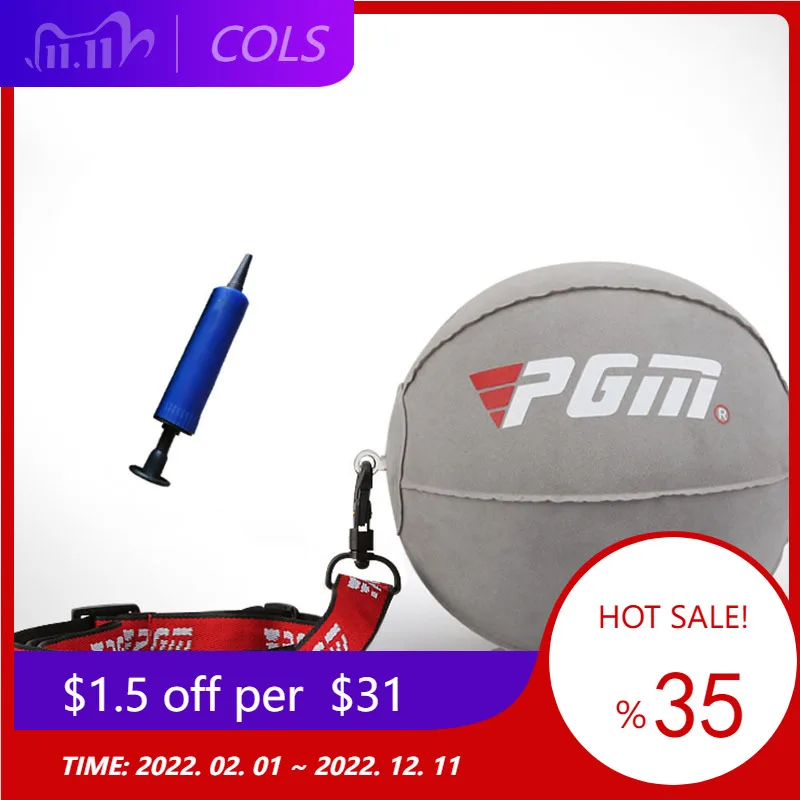 PGM Inflatable Golf Swing Trainer Ball With Golf Smart Inflatable Assist Posture Correction Training For Golfers