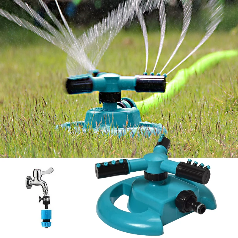 

Garden Sprinklers 360 Degree Automatic Rotating Sprinkler Lawn Irrigation Sprinkler Rotating Nozzle Garden Irrigation Supplies