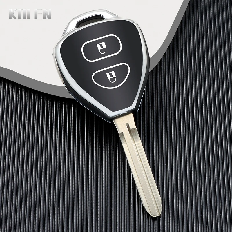 

ТПУ чехол для автомобильного ключа для Toyota Corolla Camry Reiz RAV4 Crown Avalon Venza Matrix Auris защитные аксессуары
