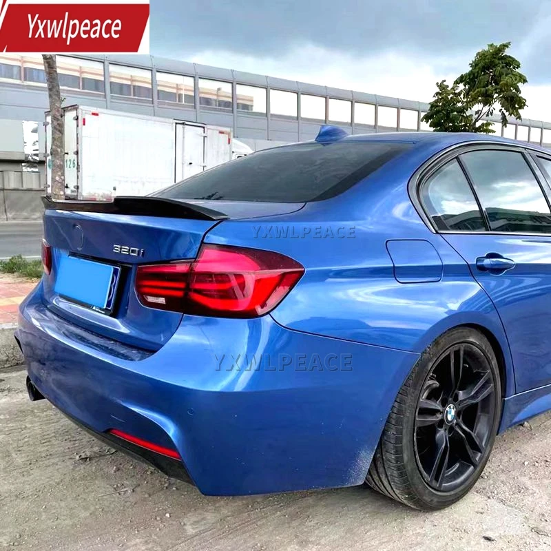 

For BMW F30 F35 M3 320i 320li 325li 328i 2012-2017 CS Style Real Carbon Fiber Car Trunk Trunk Lip Spoiler Body Kit Accessories