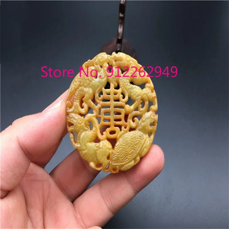 Лидер продаж ожерелье ручной работы с натуральным кулоном в античном стиле