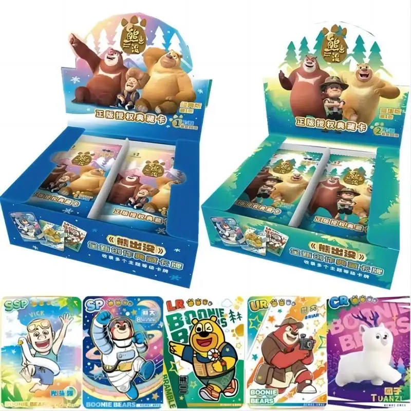 

Boonie Bears Card Bear senior Bear junior Bald guy Qiang Collection Card Classic Deluxe Edition Collection Card Children's Toy