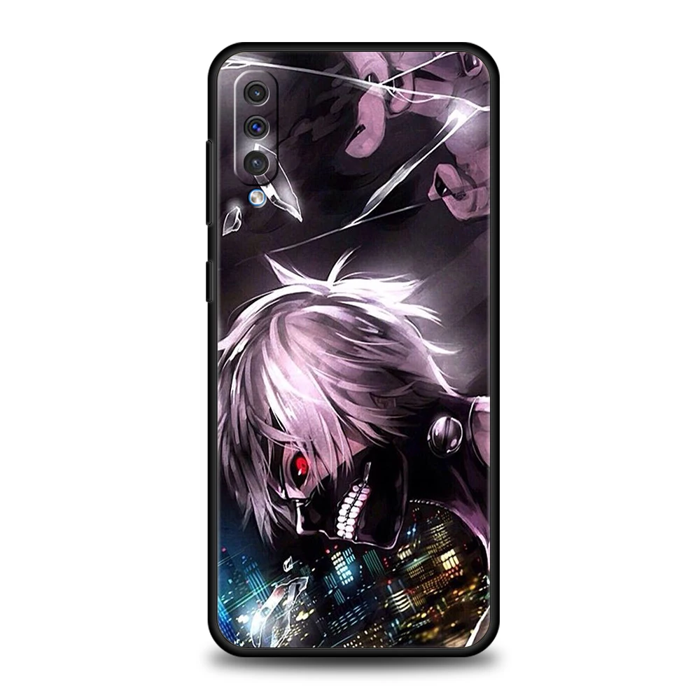Tokyo Ghoul Phone Cover Case For Samsung Galaxy A12 A02 A03 A03S A52 A70 A50 A20 A10 A10S A40 4G Luxury Silicone Shell Fundas