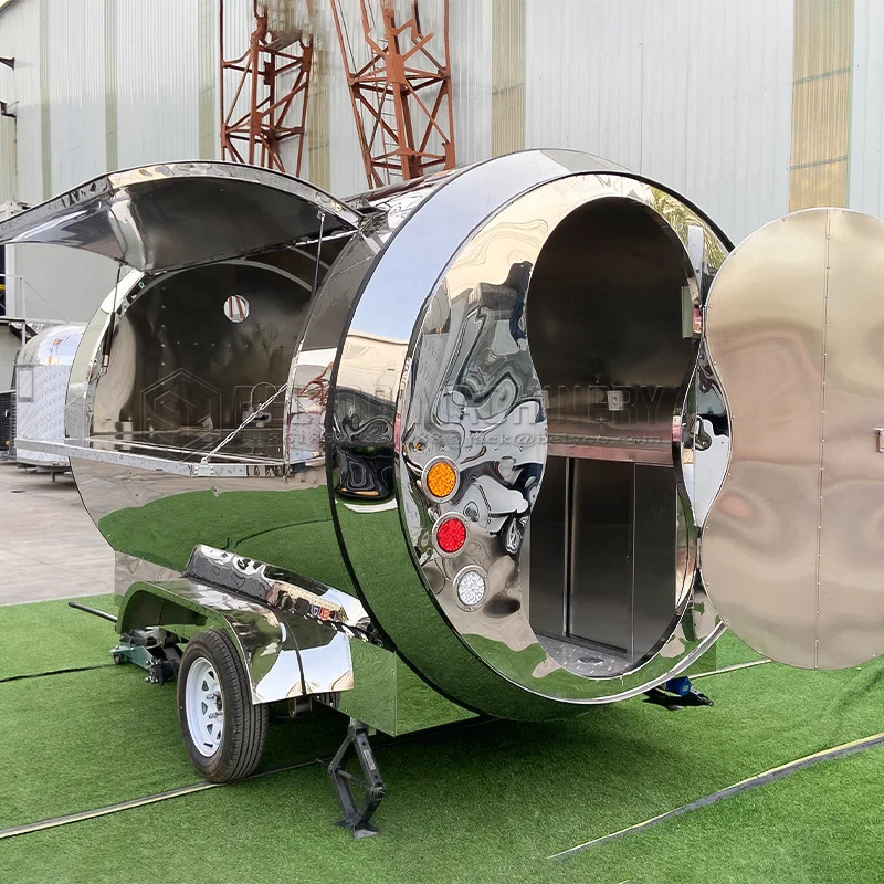 Недорогой полностью оборудованный прицеп для пищевых продуктов тележка Taco