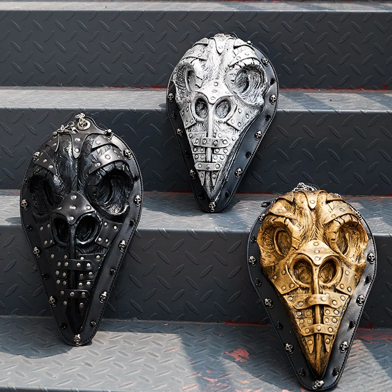 Сумка с объемным изображением птицы на Хэллоуин сумка через плечо цепочкой