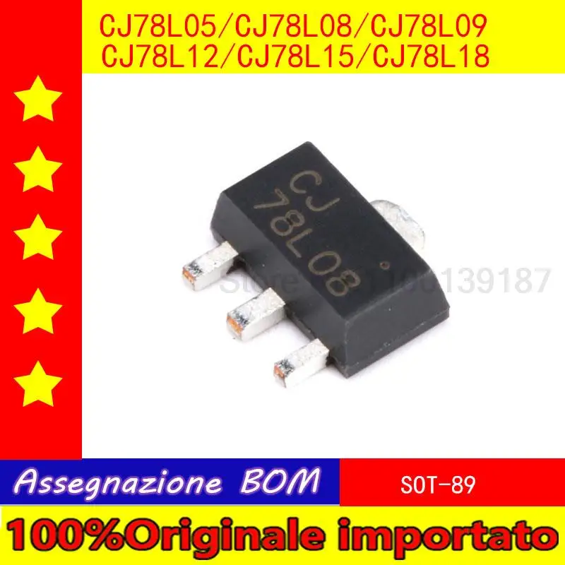 

100% Оригинальный импортный домашний интерьер 5 шт./лот CJ78L05 CJ78L09 CJ78L12 CJ78L15 CJ78L18 стабилизатор патч