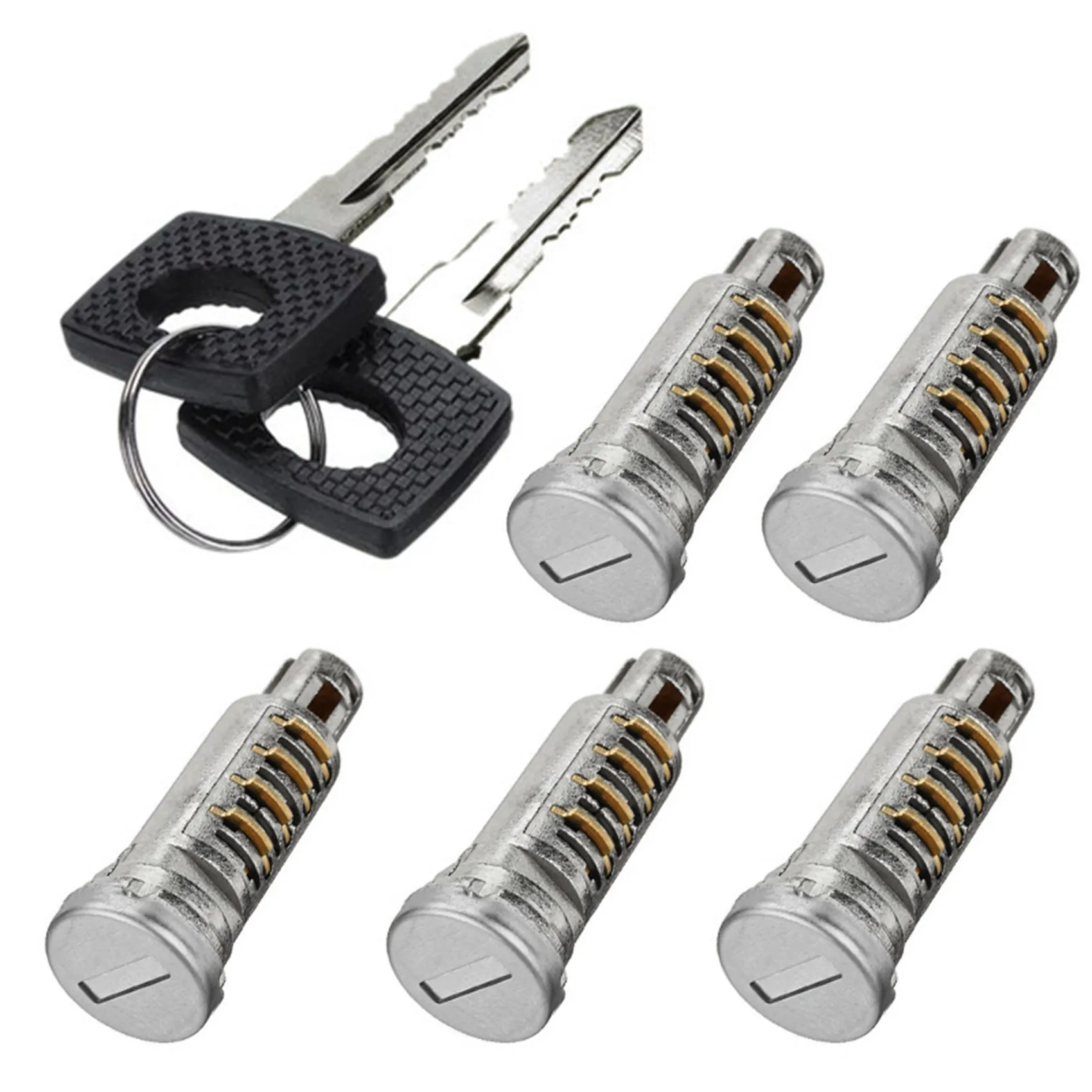

6707600205 5 шт. бочки для дверного замка с 2 Одинаковыми Ключами для LT Mercedes Sprinter Vito W638 любой марки дверей