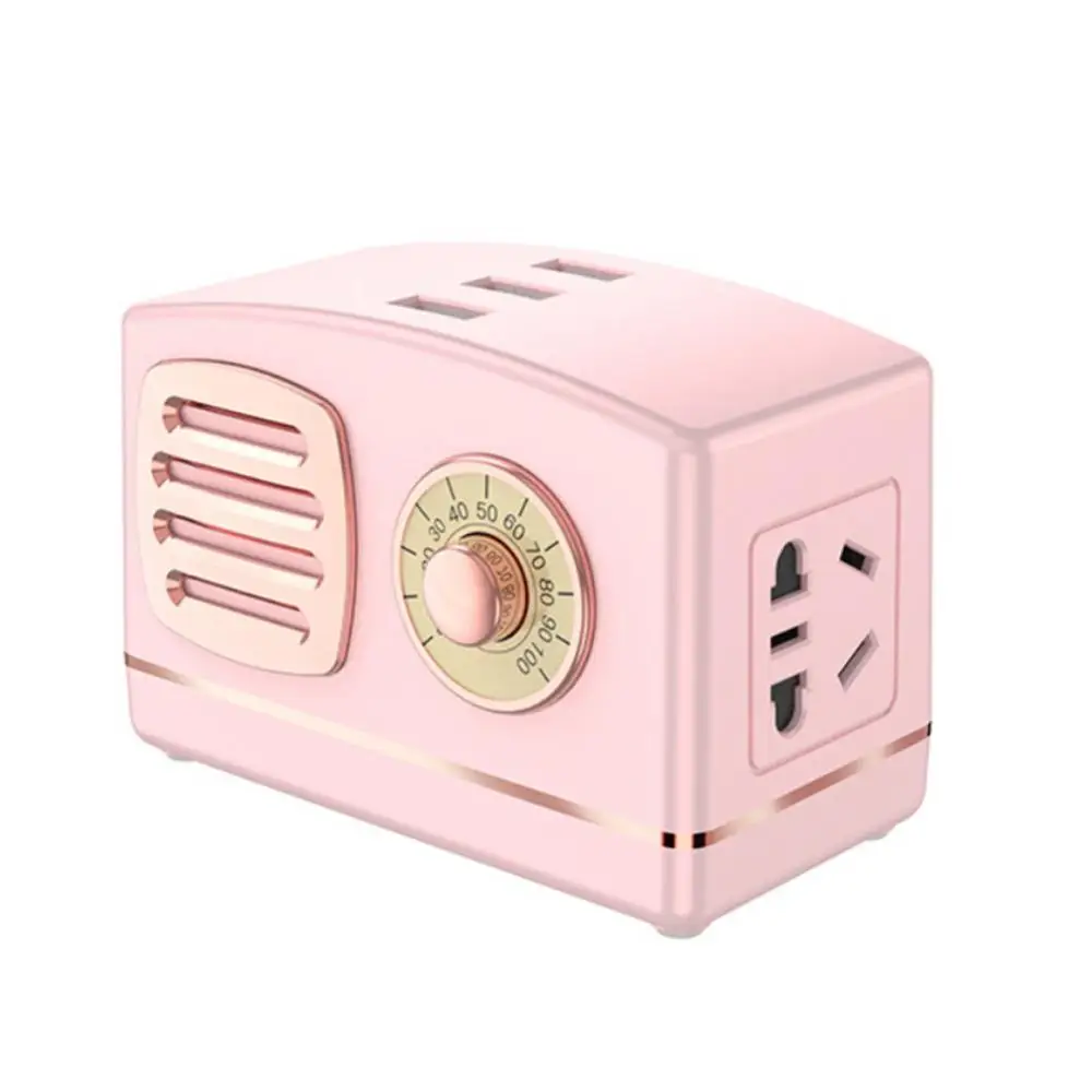 

Плата питания для дома и офиса, 2,5 м, Удлинительный шнур, настольная розетка, светодиодный мягкий фотоиндикатор, умная розетка с изменением яркости в стиле ретро