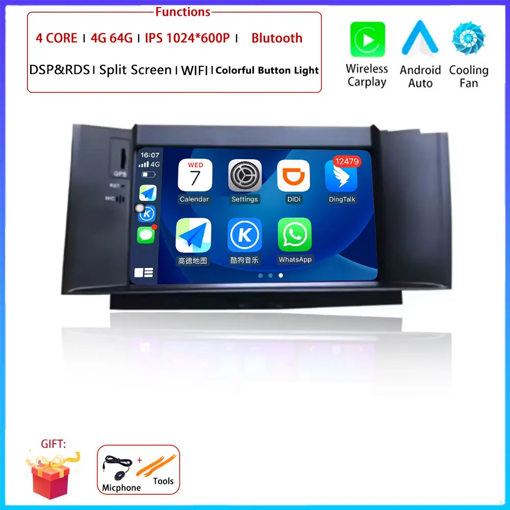 

DSP Carplay Android Auto Мультимедийный видеоплеер Экран для Citroen C4 C4L DS4 Головное устройство Навигация Авторадио Автомобильное радио Стерео