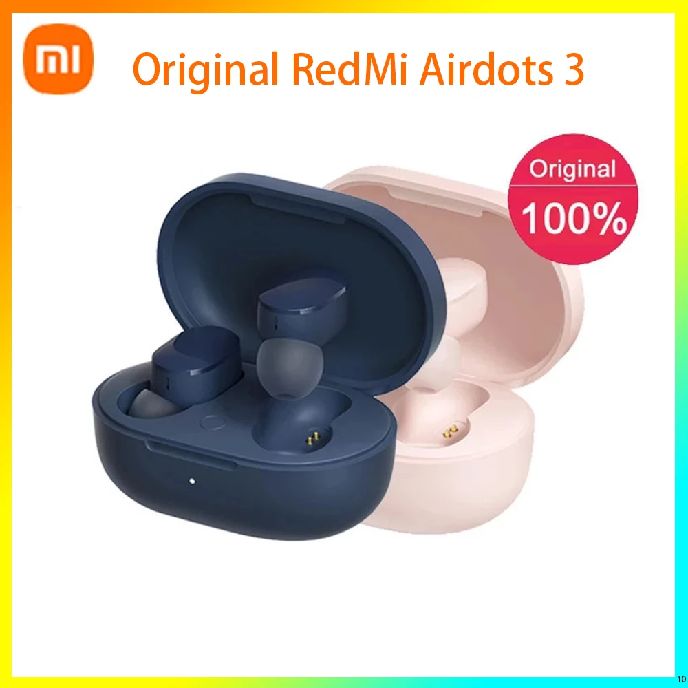 TWS-наушники Xiaomi Redmi Airdots3 TWS Bluetooth стереонаушники-вкладыши с сабвуфером настоящие