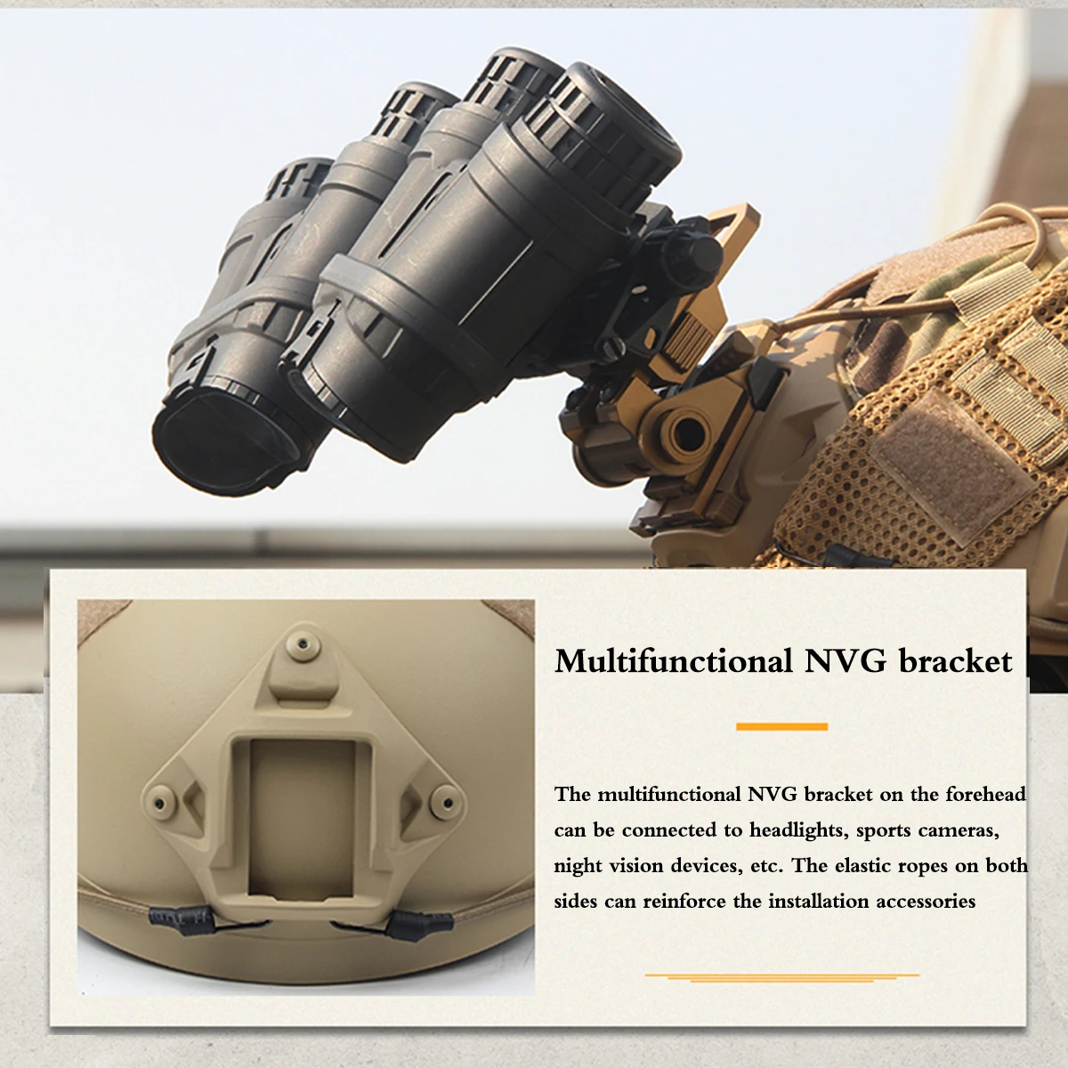 Модель очков с функцией ночного видения кронштейн NVG и очки для страйкбола