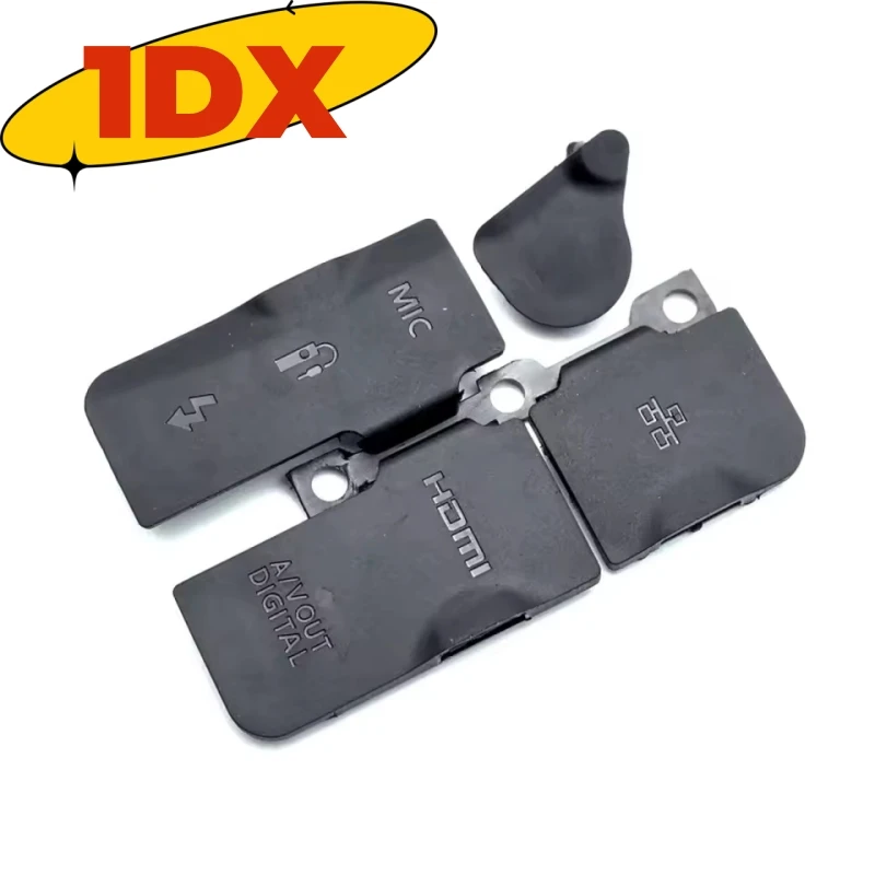 Фото Новый чехол для Canon 1DX (1-го поколения) 1DX2 EOS 1DX Mark I II USB, кожаный чехол для порта, боковая резиновая крышка микрофона, HDMI, крышка, чехол №4