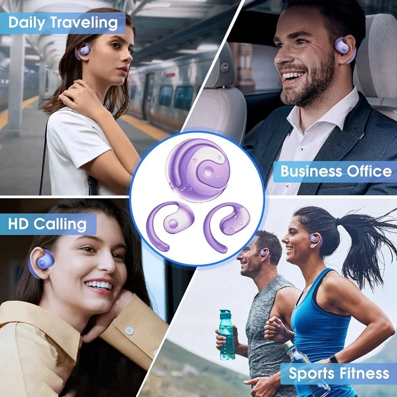Фото TWS Bluetooth 5,3 наушники, беспроводные Bluetooth наушники, Bluetooth наушники-вкладыши, наушники с шумоподавлением №2