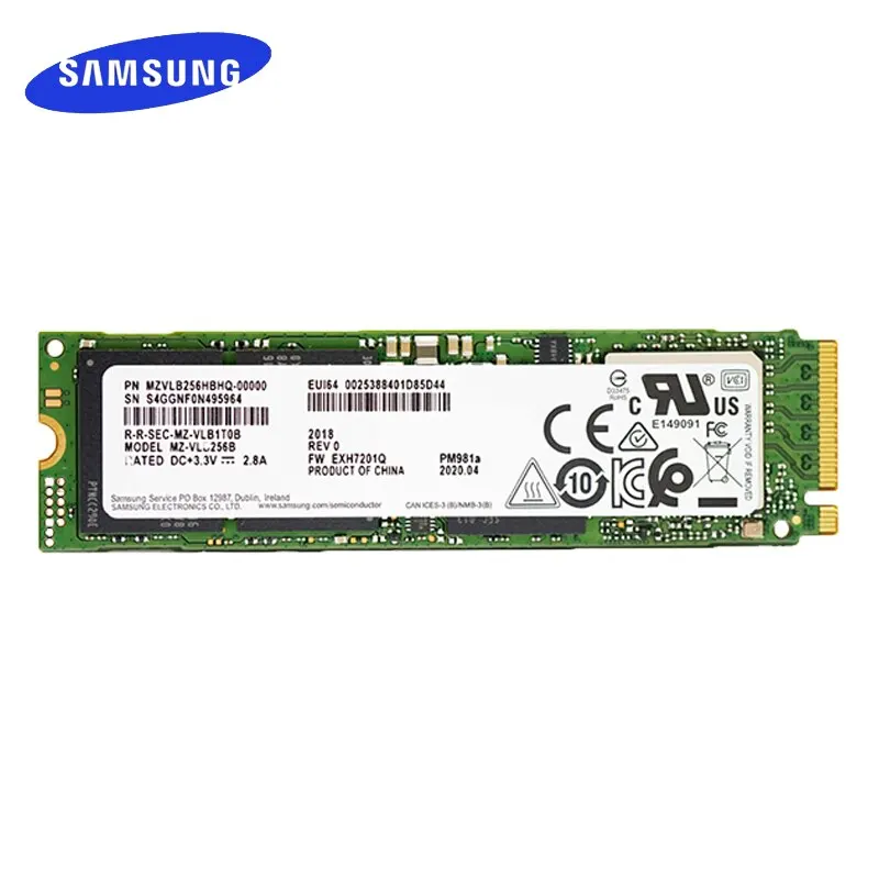 Внутренний твердотельный накопитель Samsung SSD M2 Nvme 512 ГБ/256 ГБ 2 5 дюйма M.2 2280 для