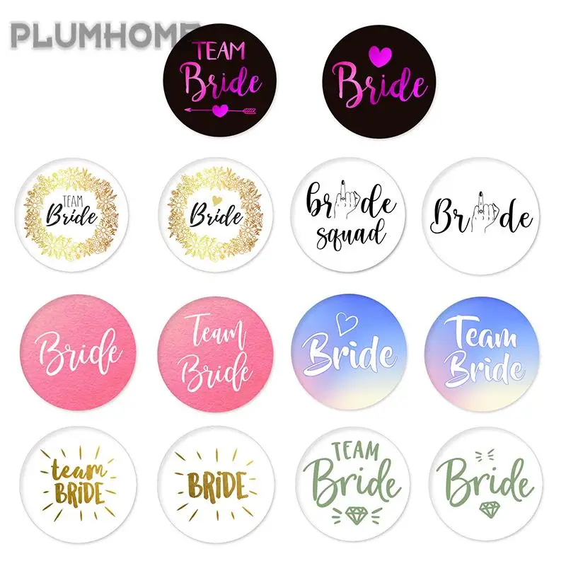 

Значок Свадебный для невесты, девичника, 2 шт.