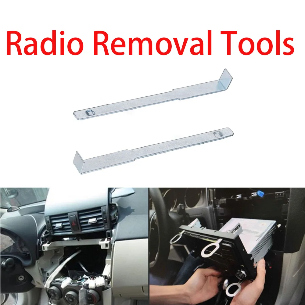

2Pcs Car Audio CD Radio Removal Release Keys Extraction Tools for Pioneer NJ88